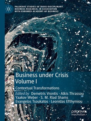 cover image of Business Under Crisis Volume I
